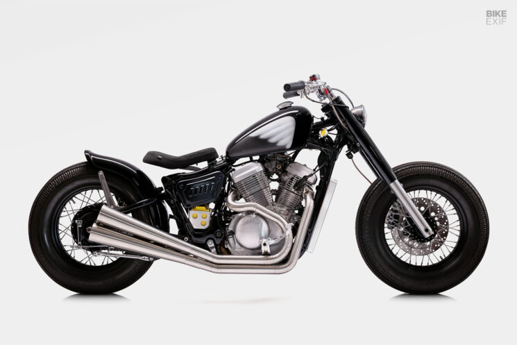 Honda Shadow VT600C bobber by Frontwheel Motors