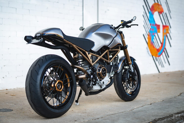 Ducati Monster S2R 1000 restomod by Analog Motorcycles