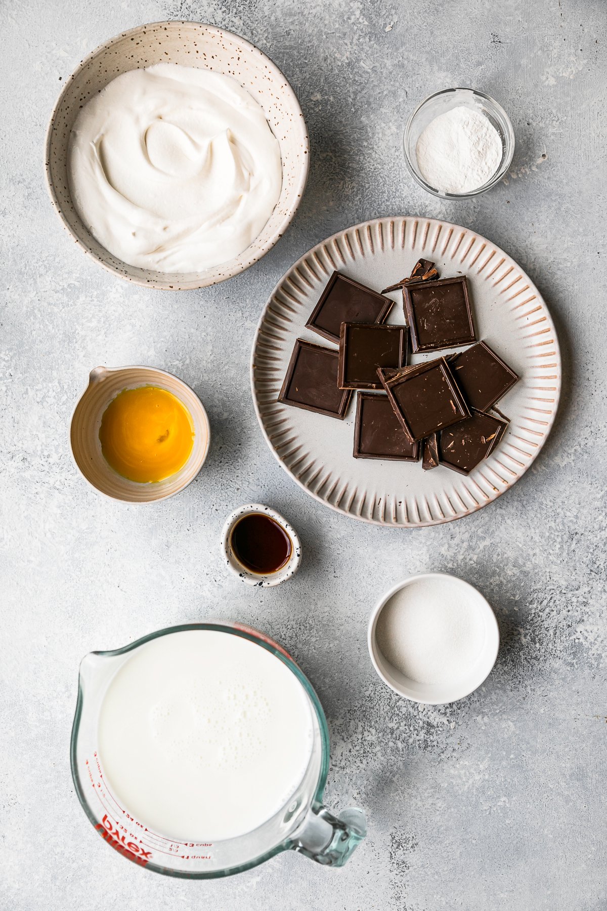 chocolate parfait ingredients