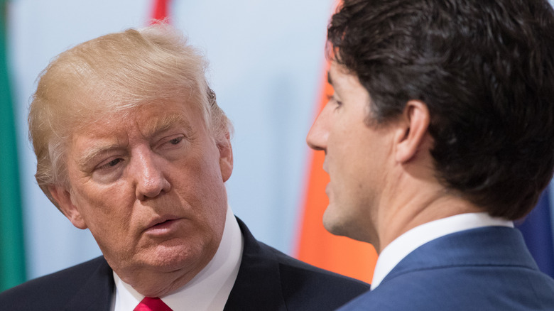 Trump and Trudeau