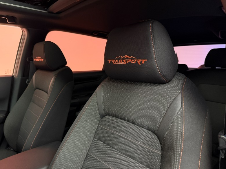 Front seat detail of a 2026 Honda CR-V TrailSport