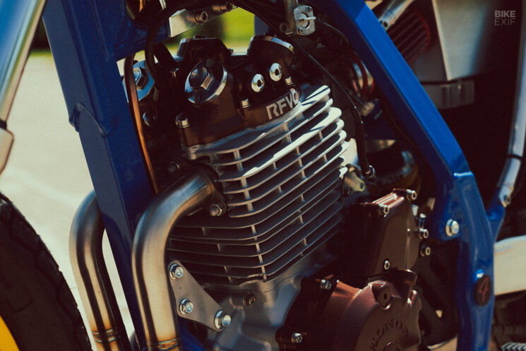 Honda Dominator flat tracker by Fuchs Workshop