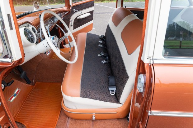 No Reserve: 350-Powered 1957 Chevrolet Bel Air 4-Door Sedan