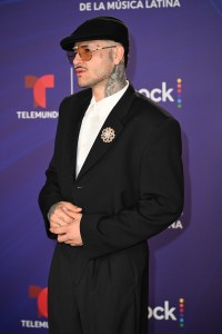Kapo at the 2025 Billboard Latin Music Awards held at The Fillmore Miami Beach on October 23, 2025 in Miami Beach, Florida.