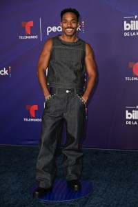 Carter Gregory at the 2025 Billboard Latin Music Awards held at The Fillmore Miami Beach on October 23, 2025 in Miami, Florida.