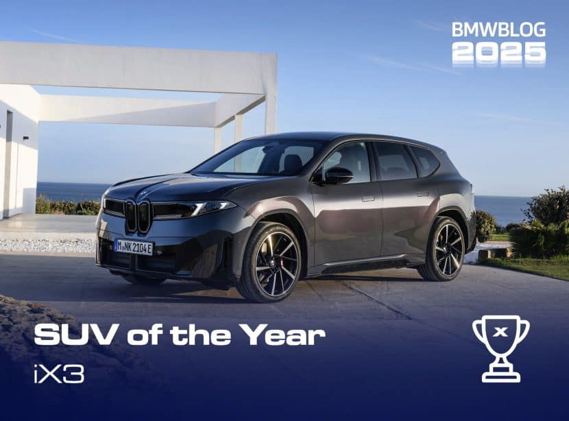BMWBLOG BEST BMW 2025 SUV of the Year BMW iX3