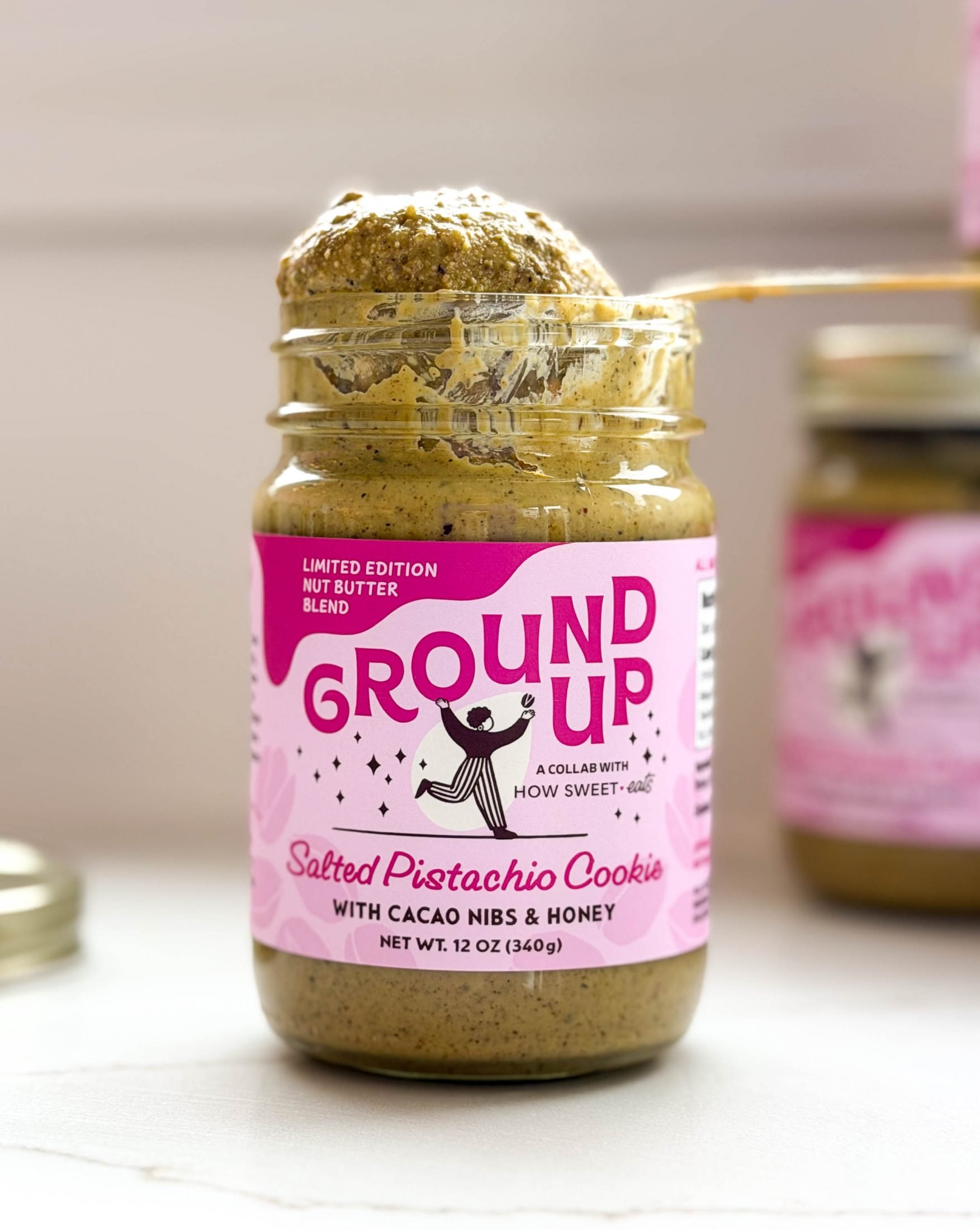 ground up pistachio cookie butter